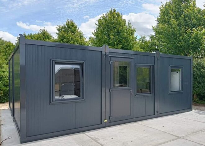 Containere Modulare: Soluția Modernă pentru Birouri și Locuințe