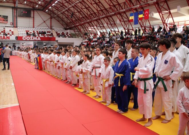 Cupa Motiuashi 2025 – Prima ediție a devenit competiție internațională! Sute de sportivi pe tatami și un moment emoționant alături de Sensei Petre Moțiu