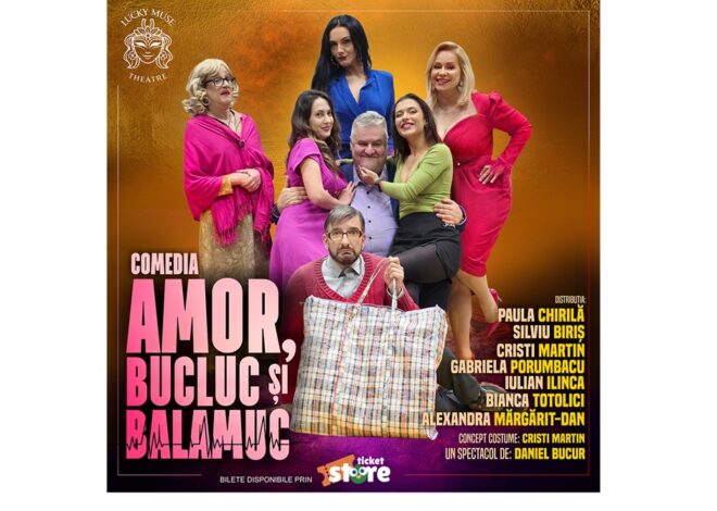 Comedia primăverii, „Amor, bucluc și balamuc” dă startul sezonului de comedie