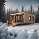 Termostat exterior Lemn pentru case modulare