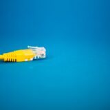 Photo internet cable networking