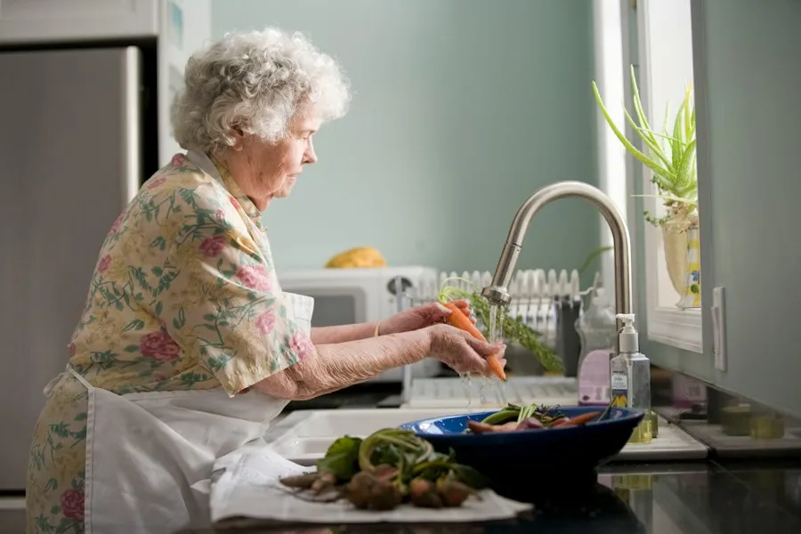 Photo elderly health care tips